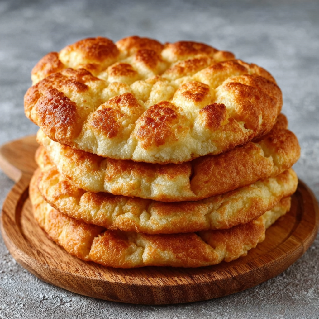 Pan de nube (cloud bread) proteico salado para tus tostas