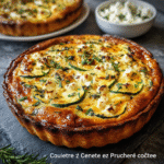 Quiche sin Masa con Calabacines y Queso de Cabra
