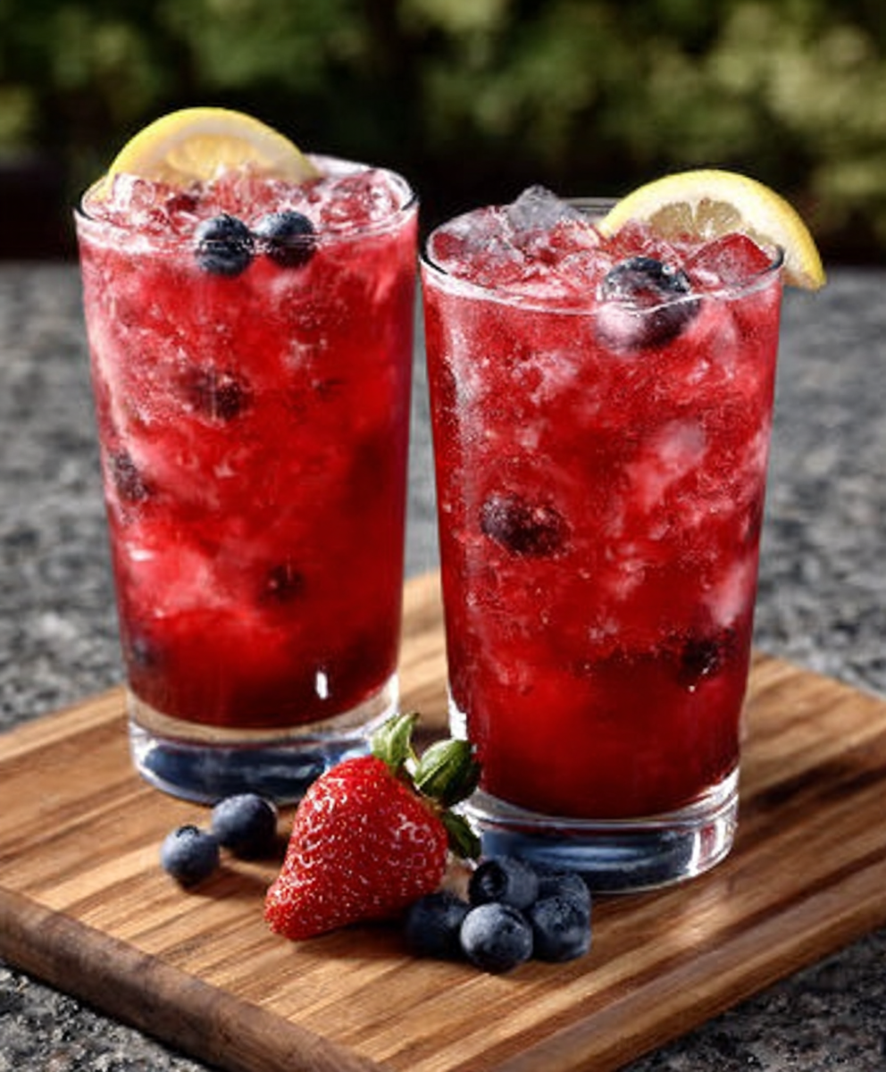 Red, White & Blueberry Lemonade