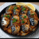 Sardinas al horno con adobo canario en 12 minutos
