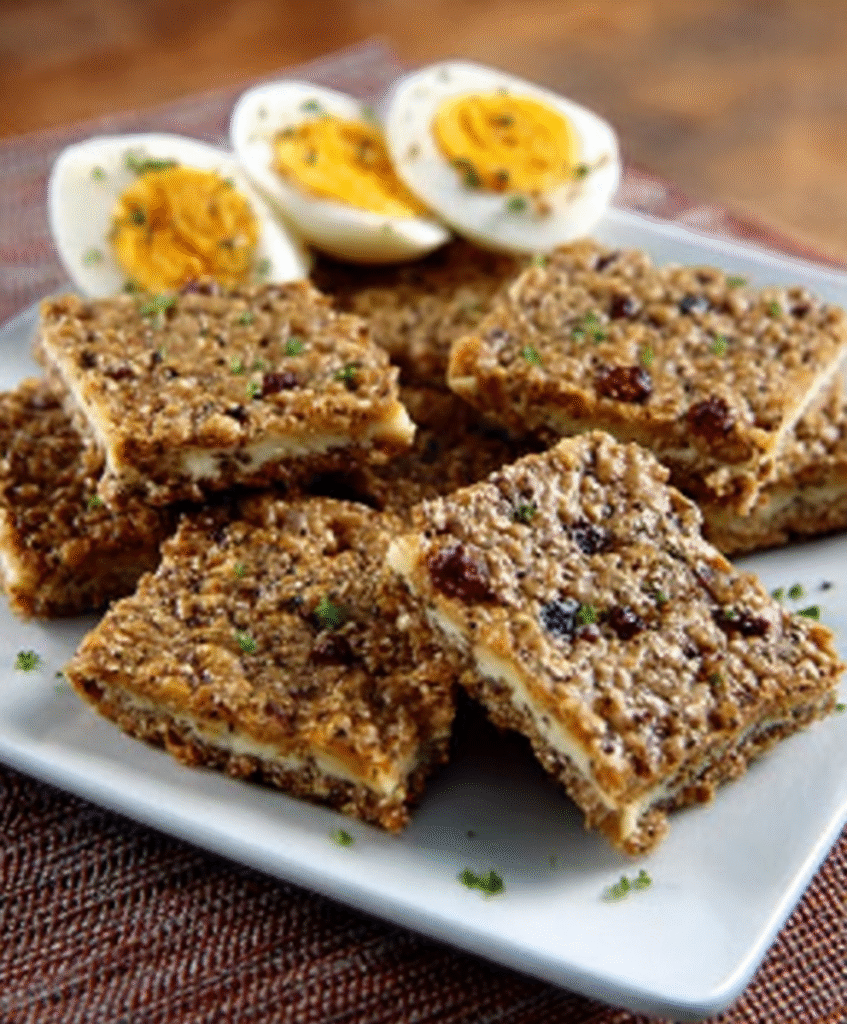 Snacks proteicos con huevo y queso para dietas deportivas