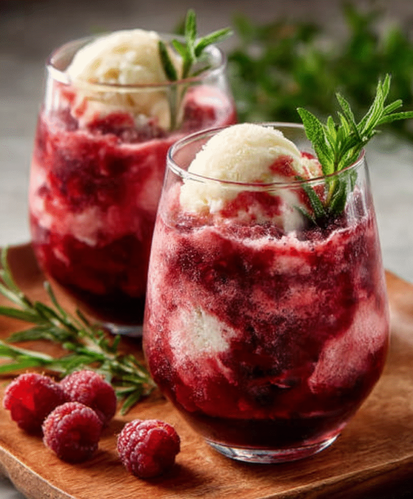 Tinto de Verano Sorbet Float