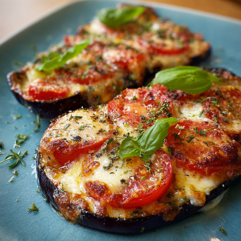 Berenjena al Horno con Tomate y Queso