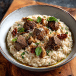 Arroz Cremoso con Trufa y Setas Silvestres