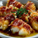 Bacalao con Polvo de Jamón