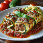 Canelones de Calabacín