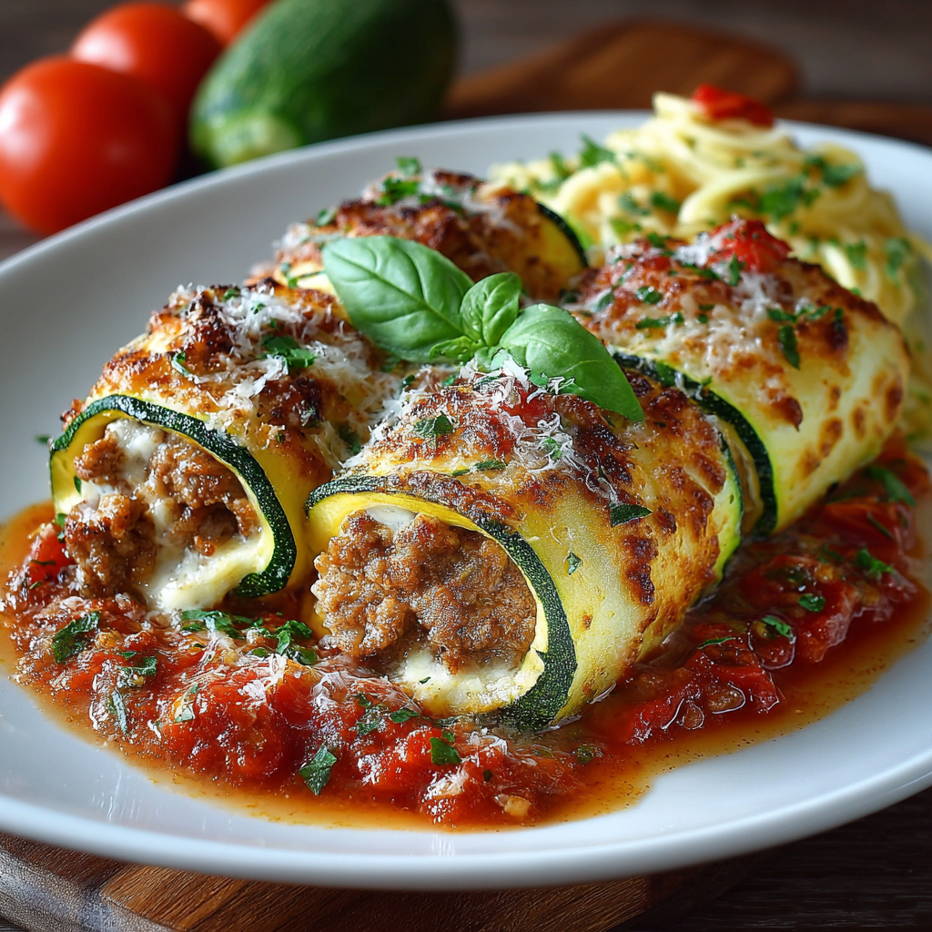 Canelones de Calabacín