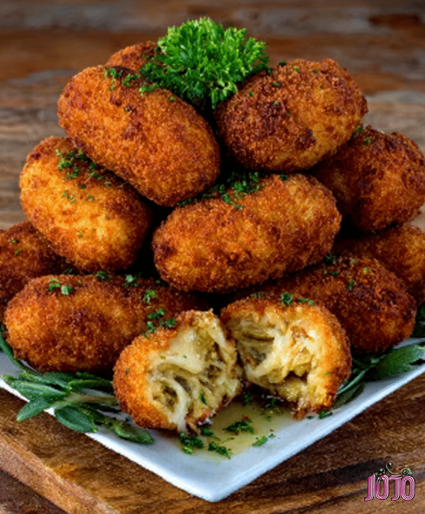 Croquetas de Alcachofa y Parmesano