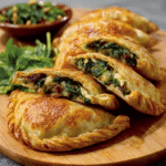 Empanadillas de Espinaca y Piñones