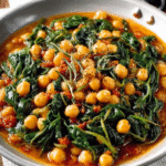Espinacas con Garbanzos