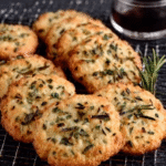 Galletas Saladas de Romero y Queso Manchego