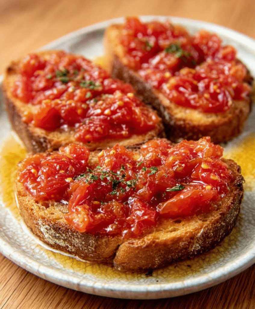 Pan con Tomate