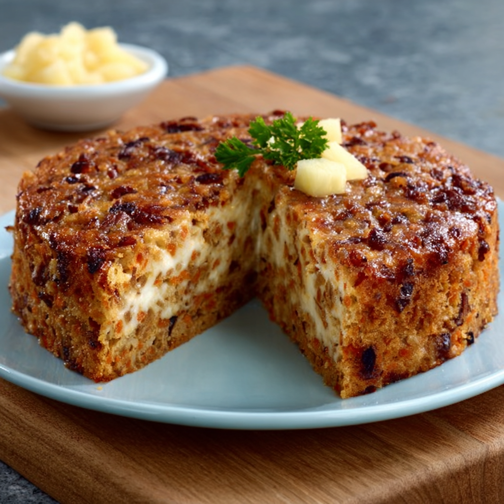 Pastel de Zanahoria y Piña
