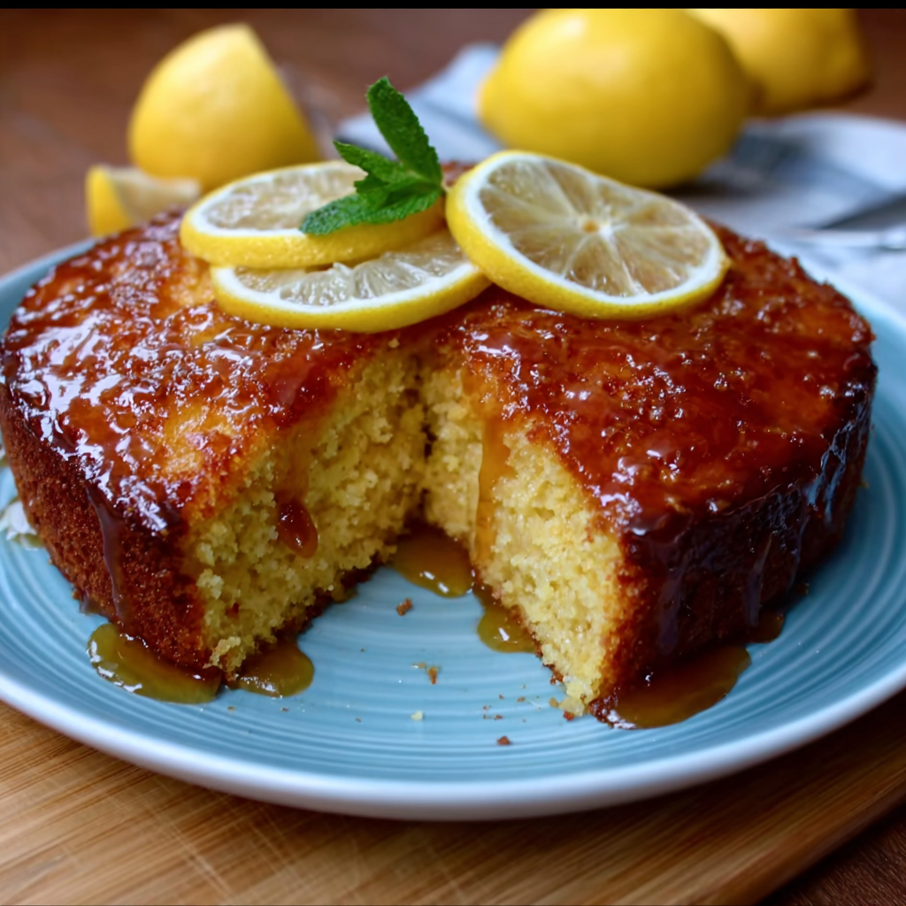 Pastel de limón que quita el sentido!