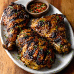 Pollo Jerk a la Parrilla (Versión de Verano Española)