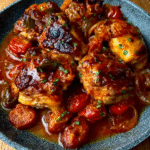 Pollo con Chorizo a la Vasca