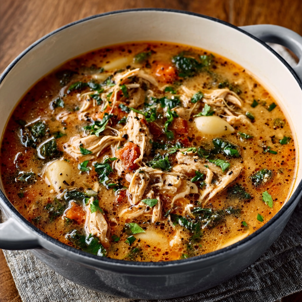 Receta de Sopa "Cásate Conmigo" con Pollo