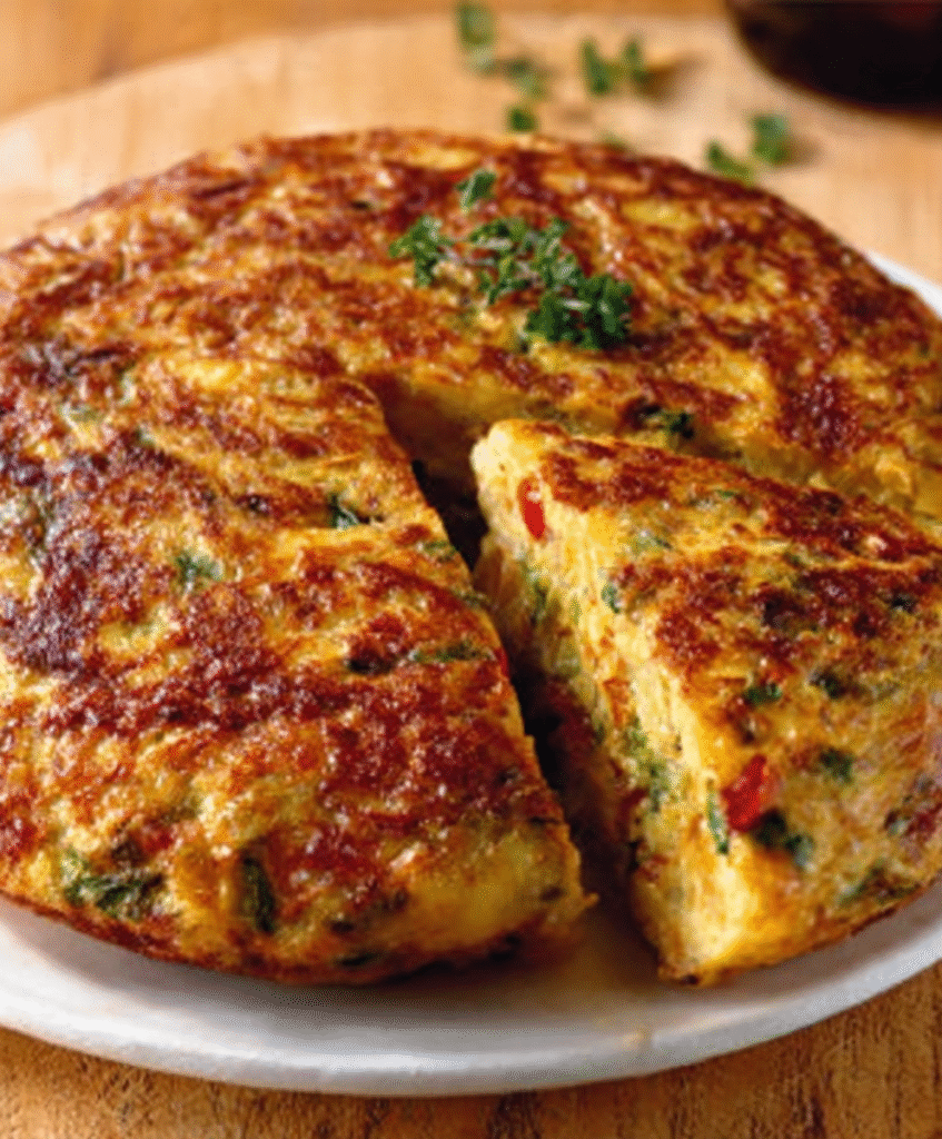 Tortilla de Verduras a la Vasca