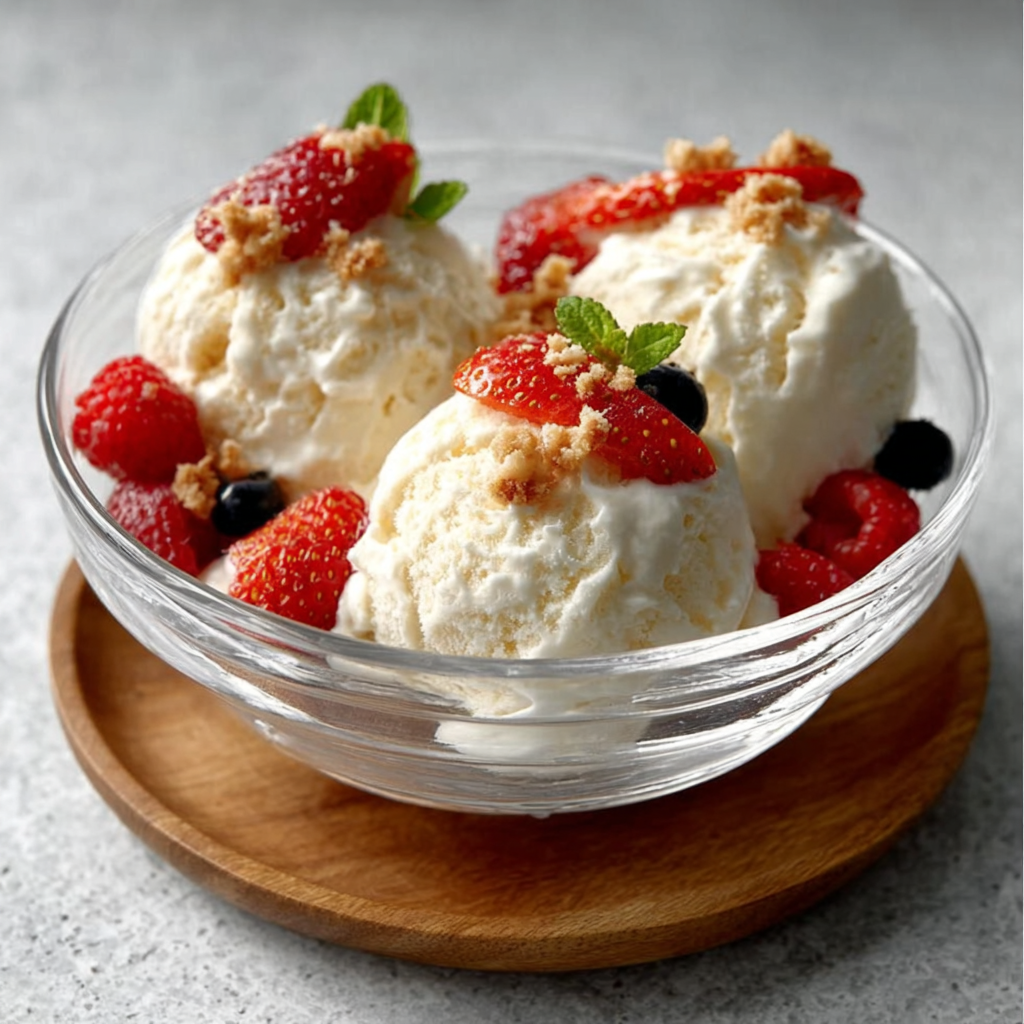 Yogur Griego Congelado Fácil