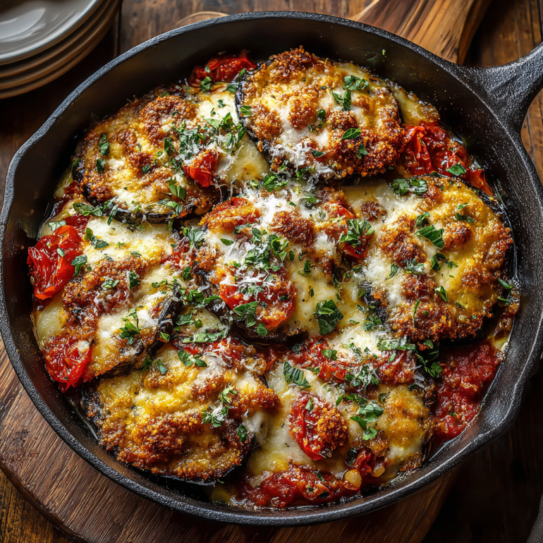 Parmigiana de Berenjenas Fundente