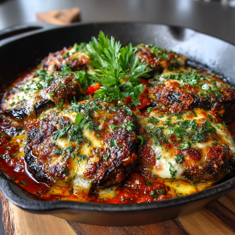 Parmigiana de Berenjenas Fundente