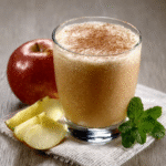 Batido de manzana especiada