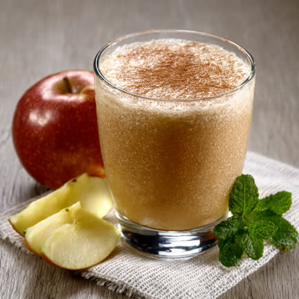 Batido de manzana especiada