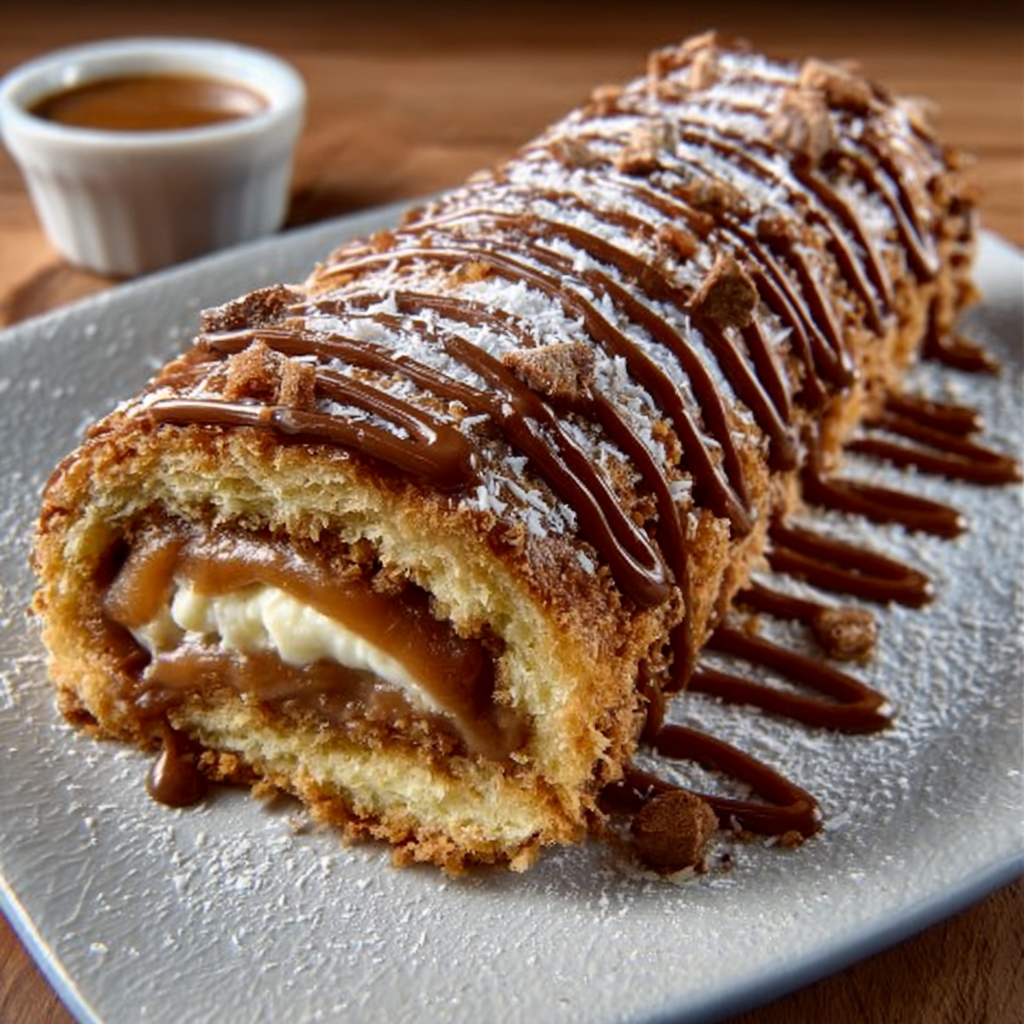 Brazo de Gitano de Dulce de Leche y Coco