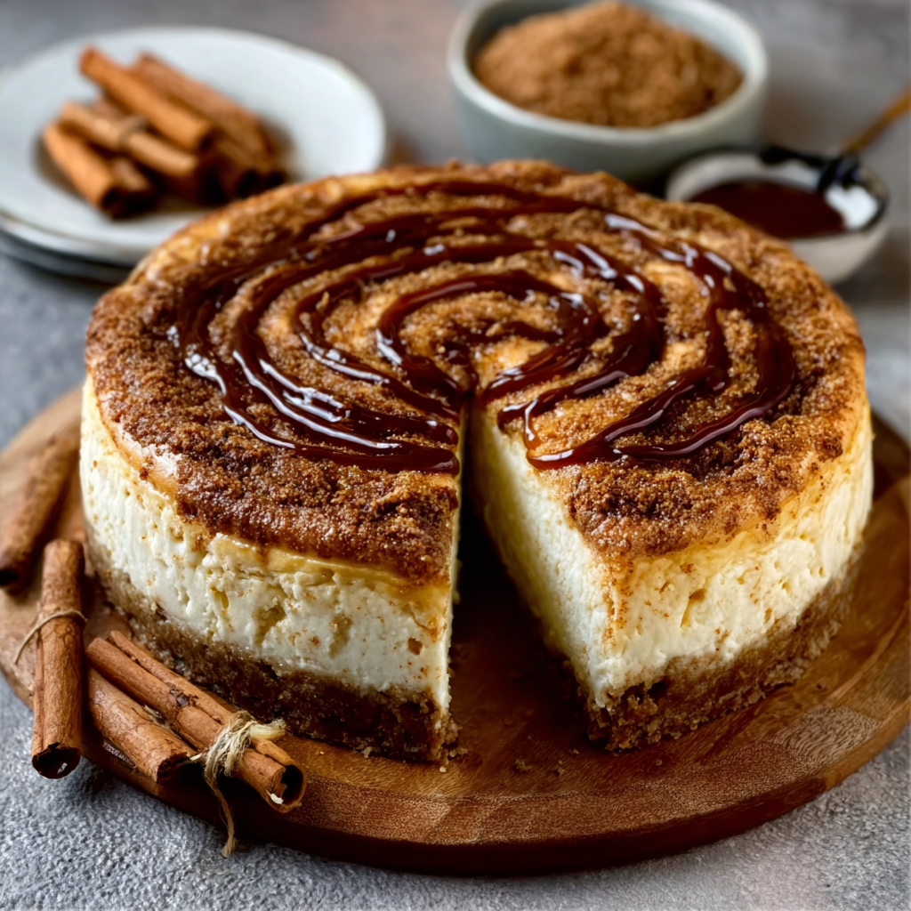Cheesecake con Canela