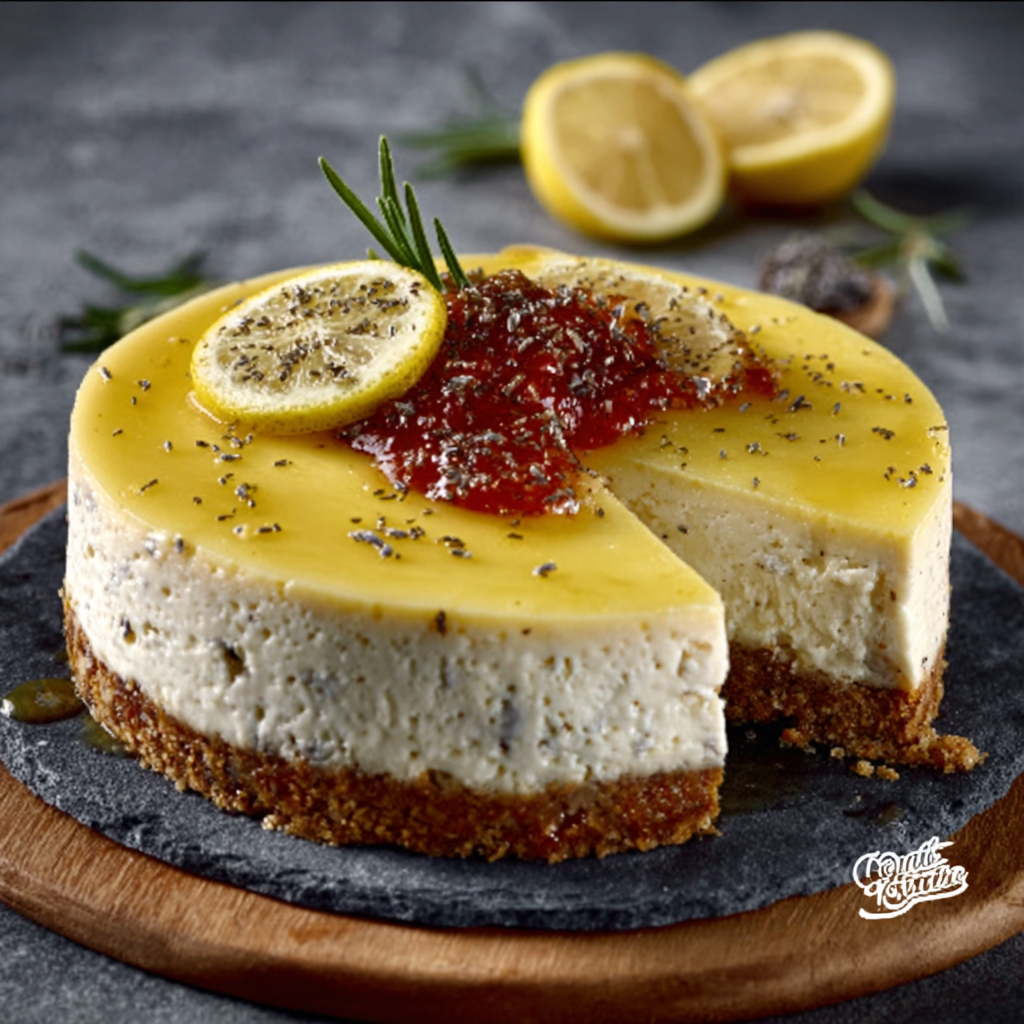 Cheesecake de limón y amapola