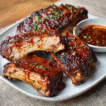 Costillas de Cerdo al Estilo Keto BBQ