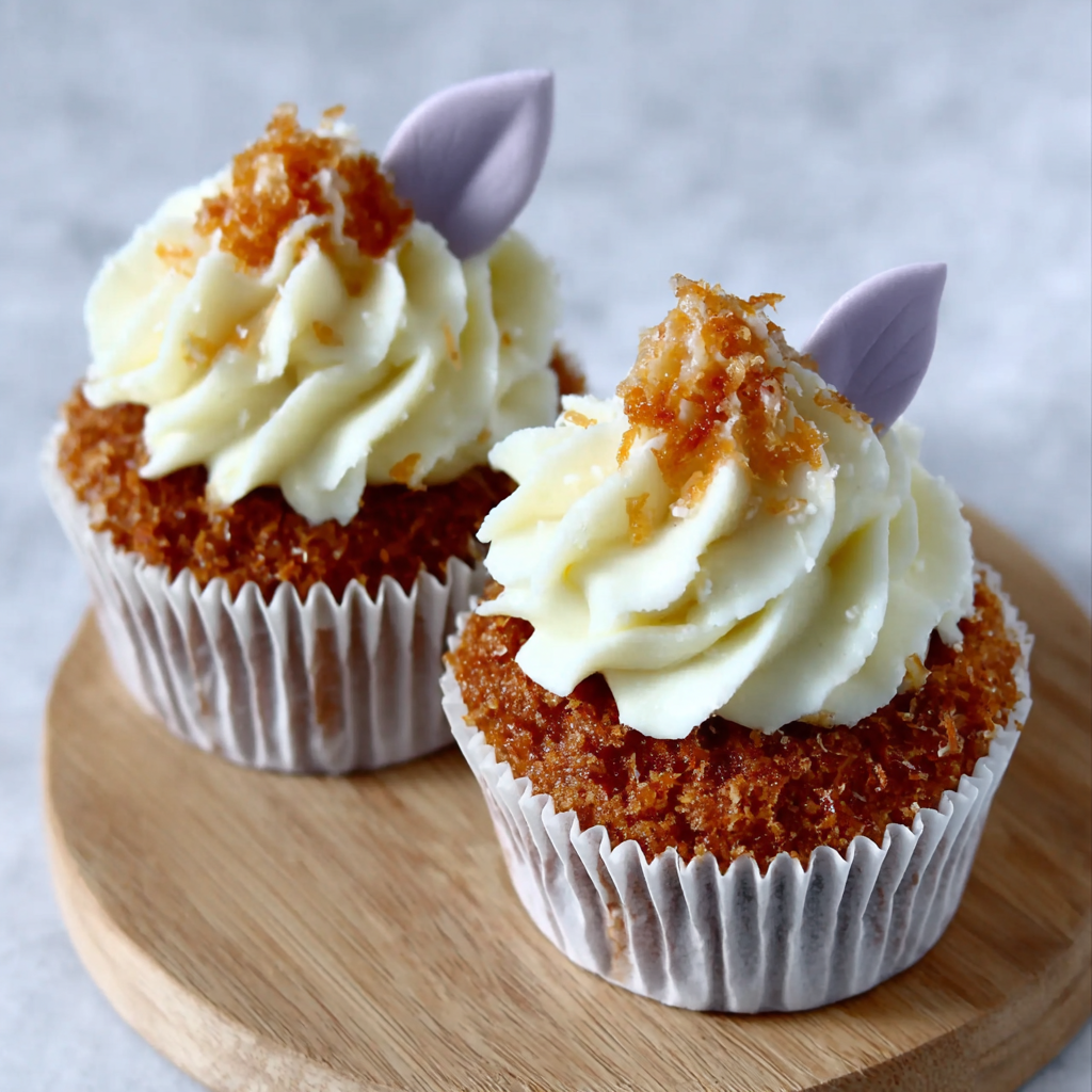 Cupcakes de azafrán