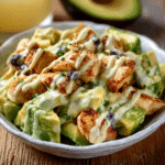 Ensalada de Pollo con Mayonesa de Aguacate
