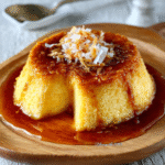 Flan de Coco sin Azúcar