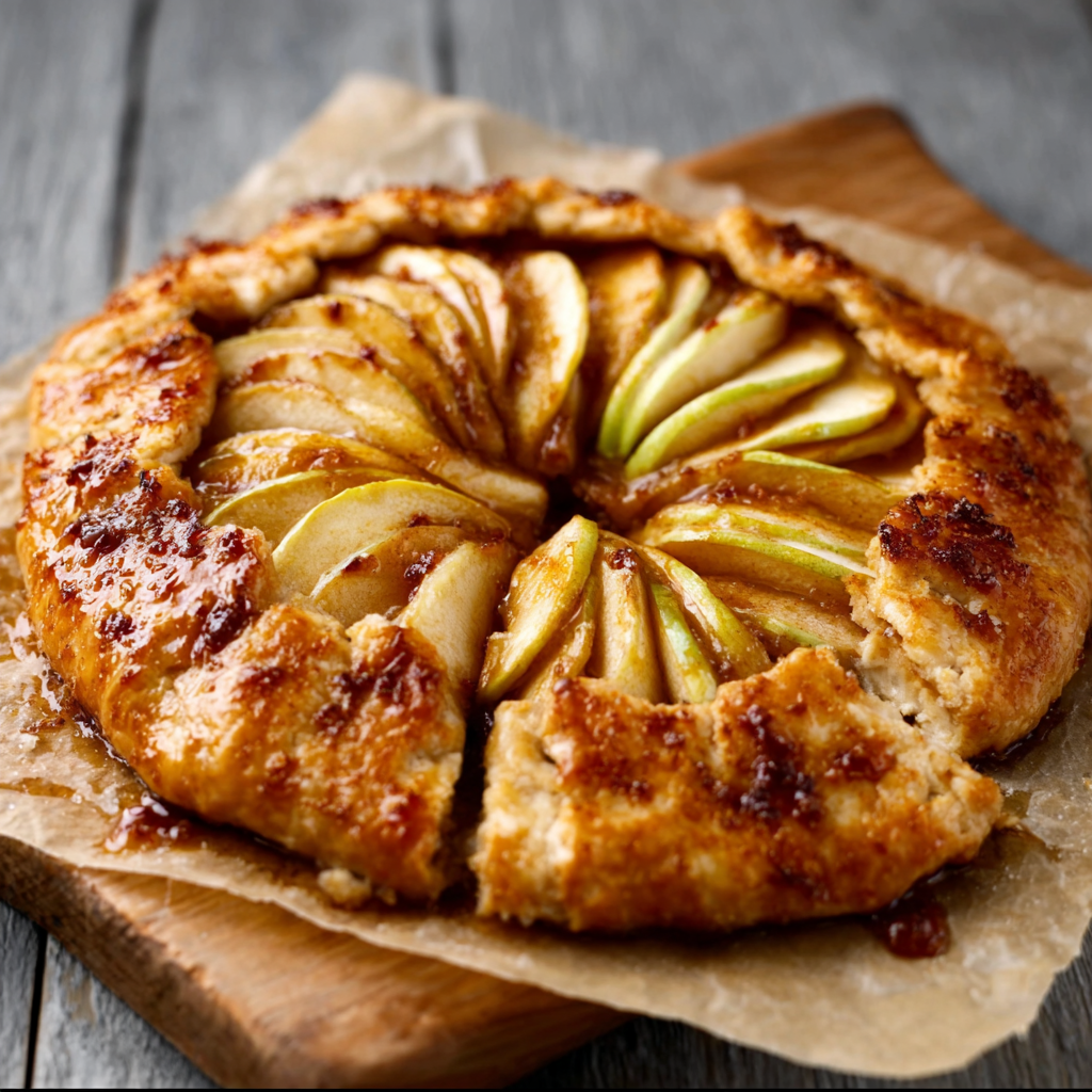 Galette de manzana