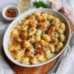 Gnocchi al Horno con Trufa y Ajo y Parmesano