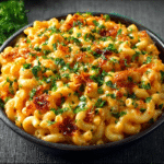 Macarrones con Queso Cremosos de Chipotle y Mango