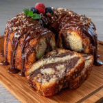 Panqué Marmoleado (Vainilla y Cacao)