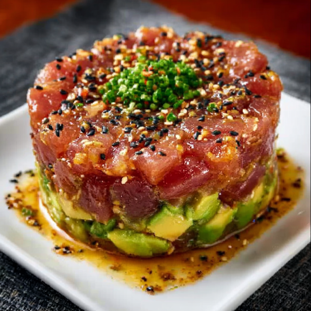 Tartar de Atún con Aguacate