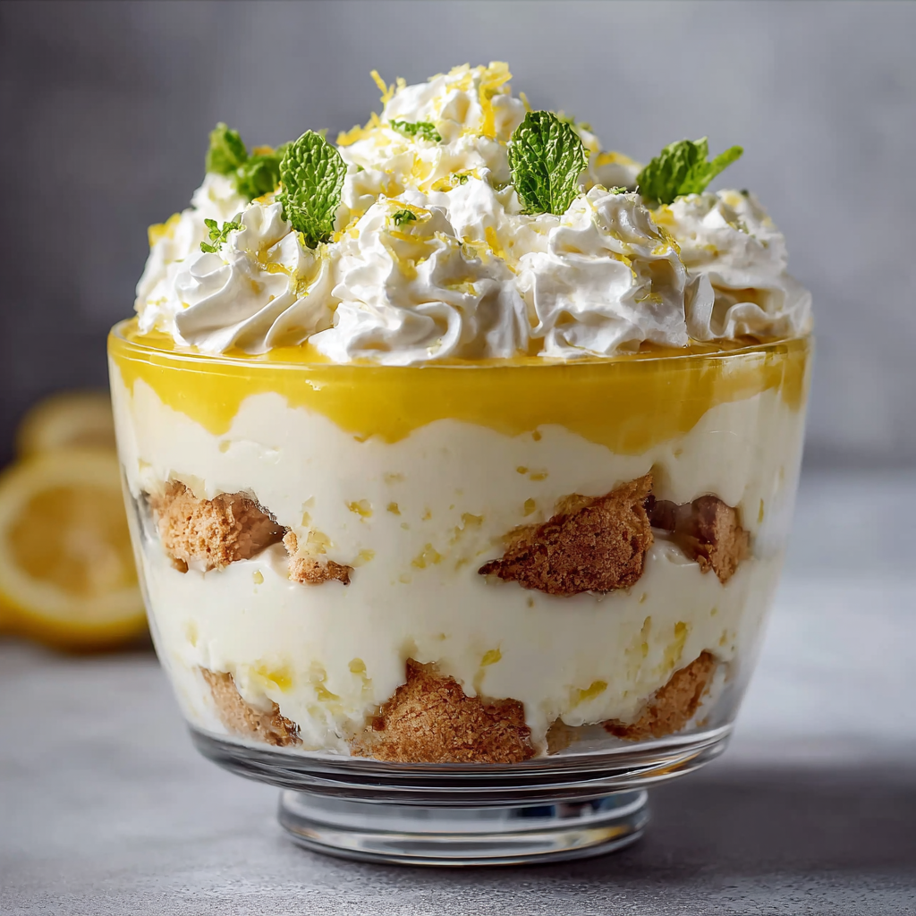 Trifle de Limón Radiante
