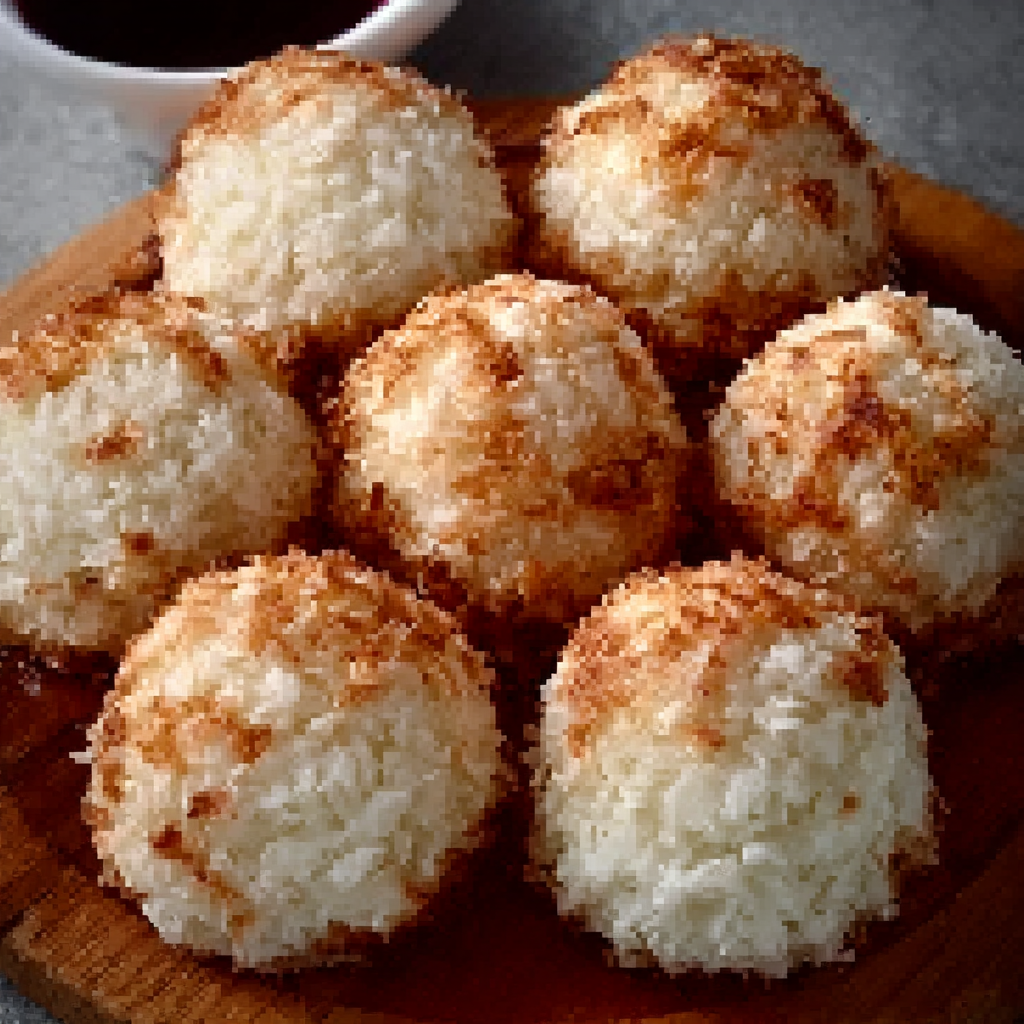 Bocaditos de Nube de Coco