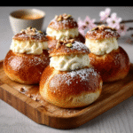 Bollos de cardamomo con crema (Semla)