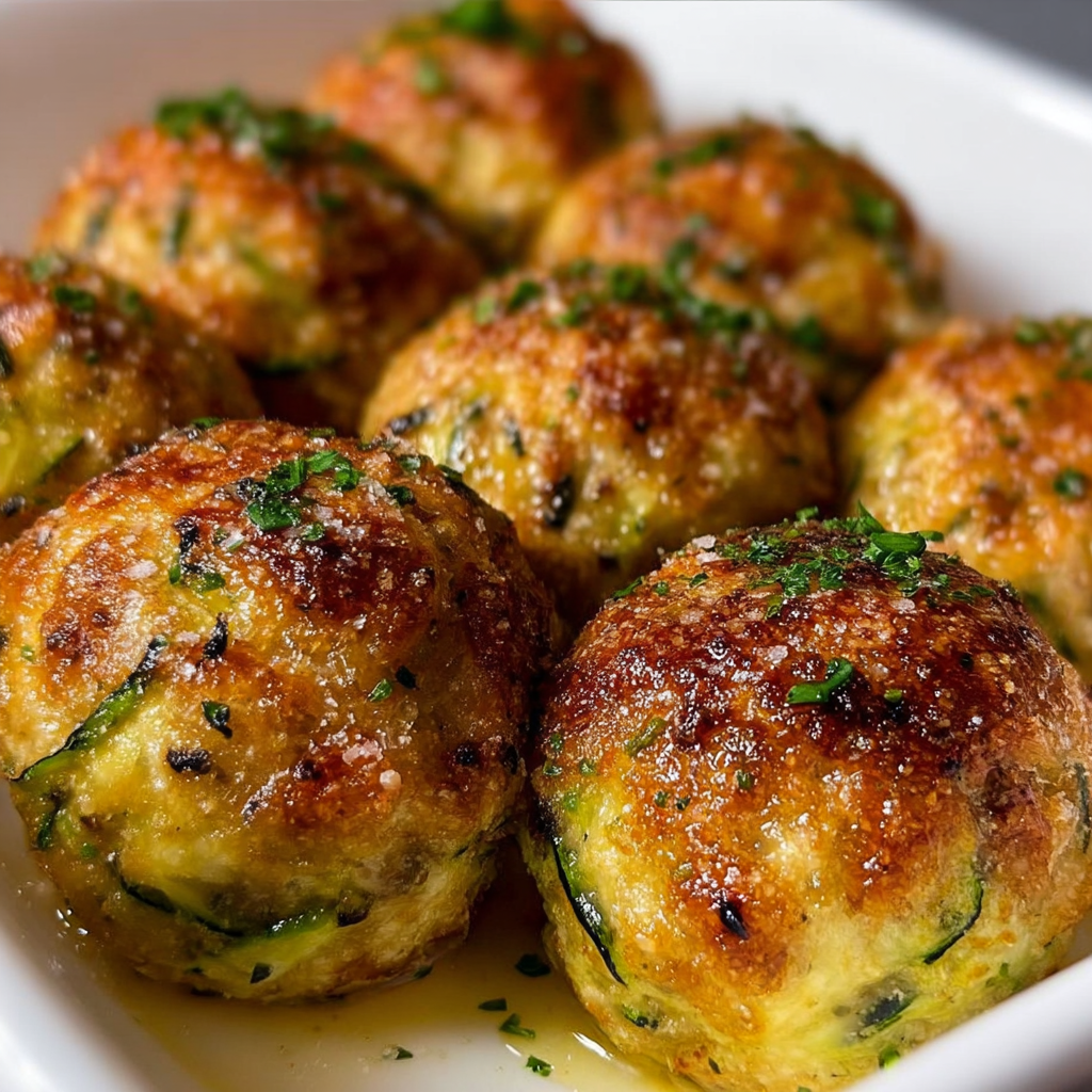 Boulettes de Courgettes au Four