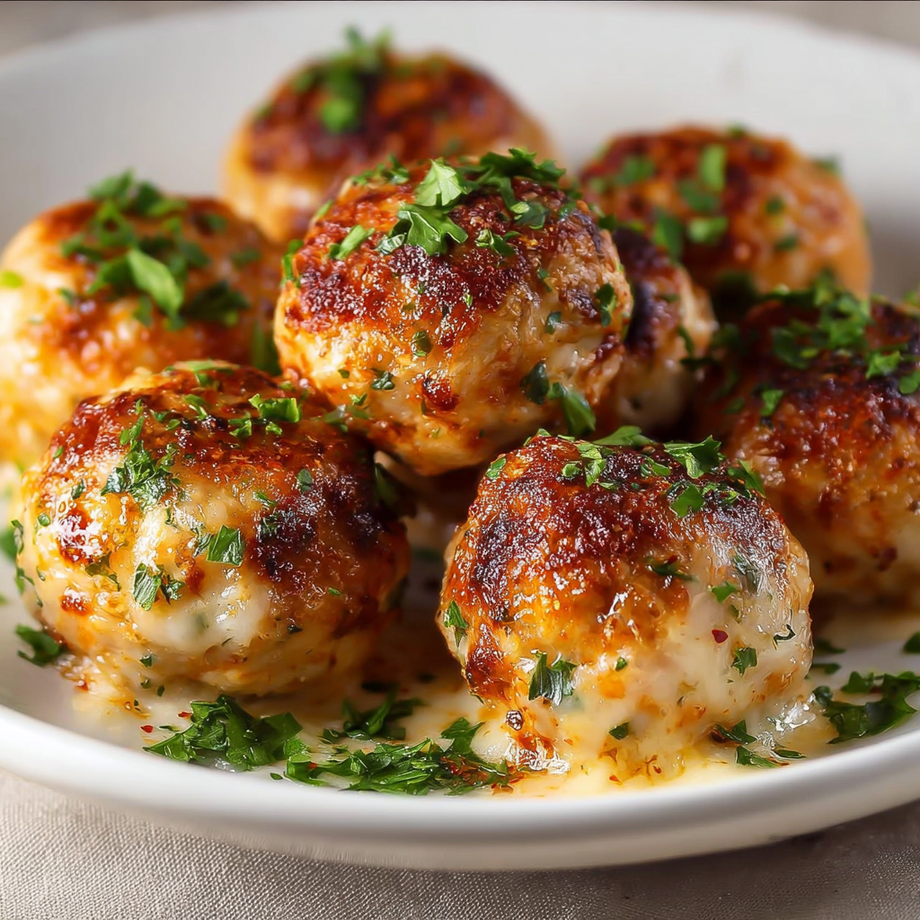 Boulettes de Pollo con Queso