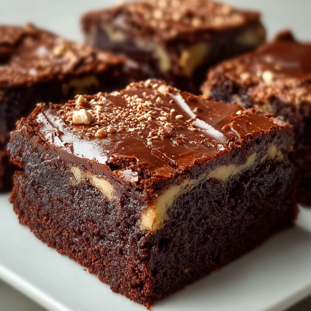 Brownies con Crema de Avellanas Clara