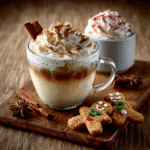 Café de Navidad con Canela y Nata