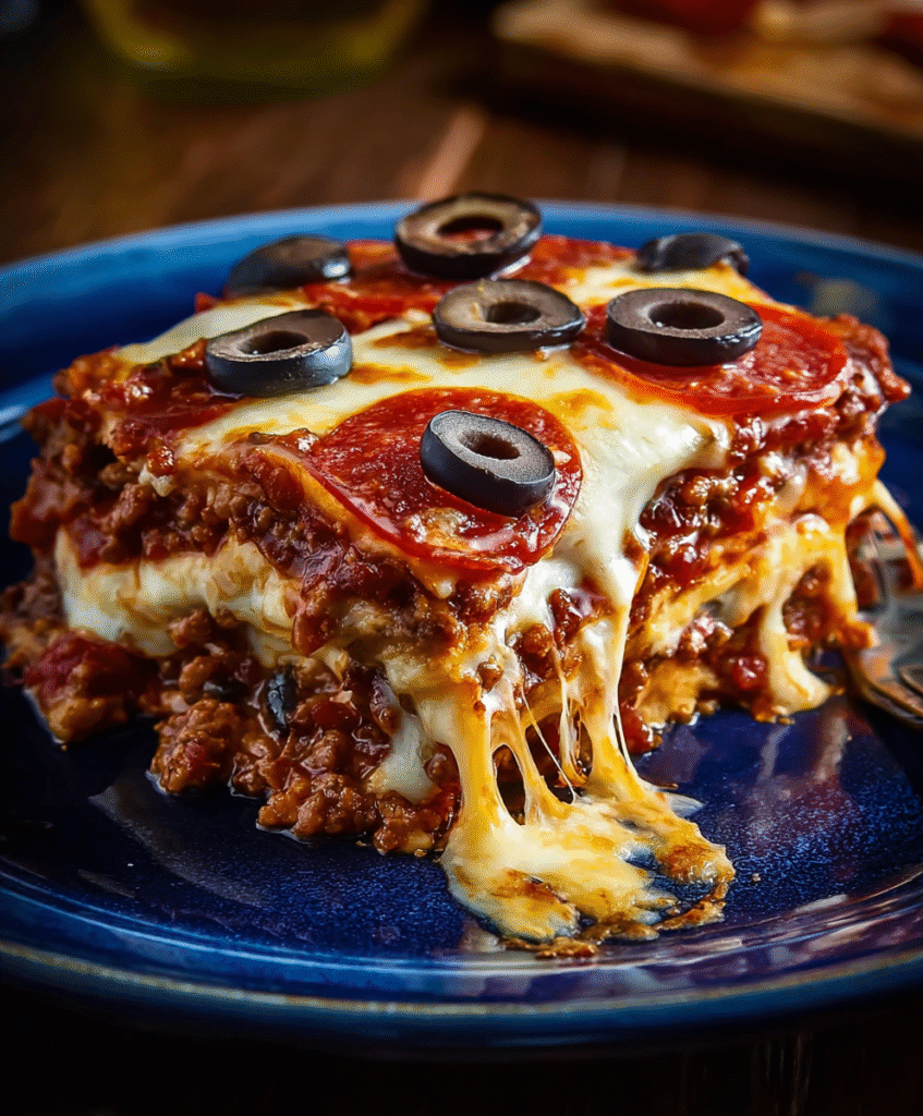 Cazuela de Lasaña Pizza