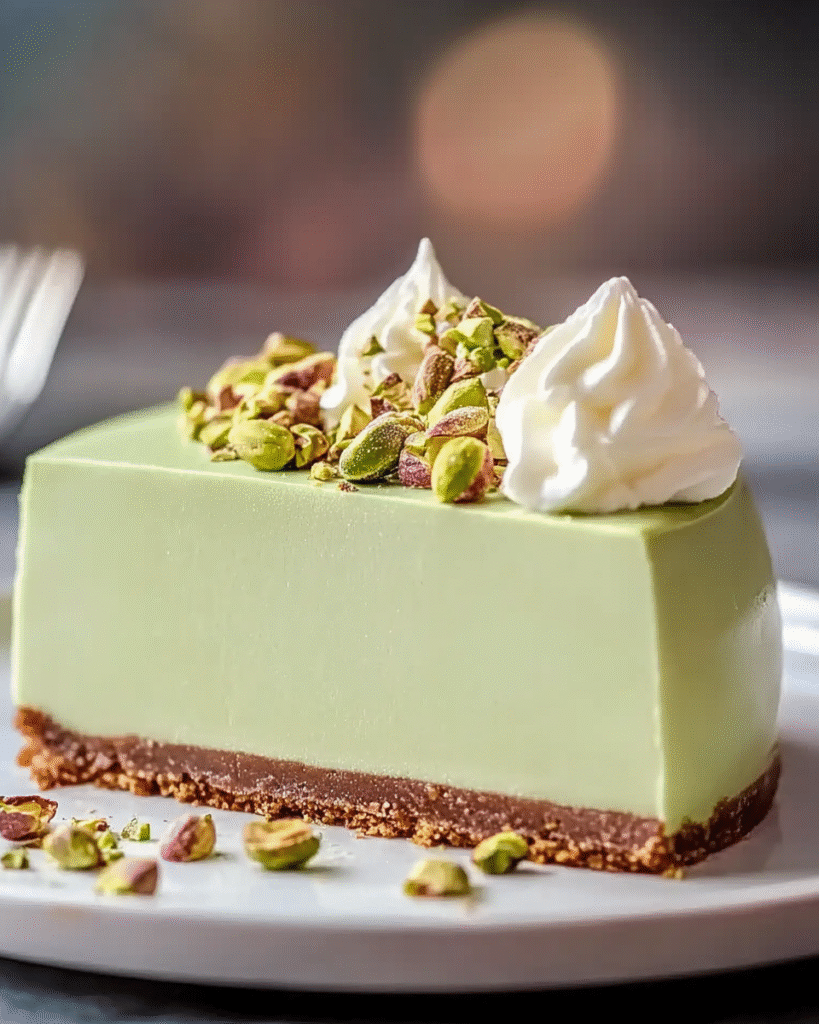 Cheesecake Soñado de Pistacho