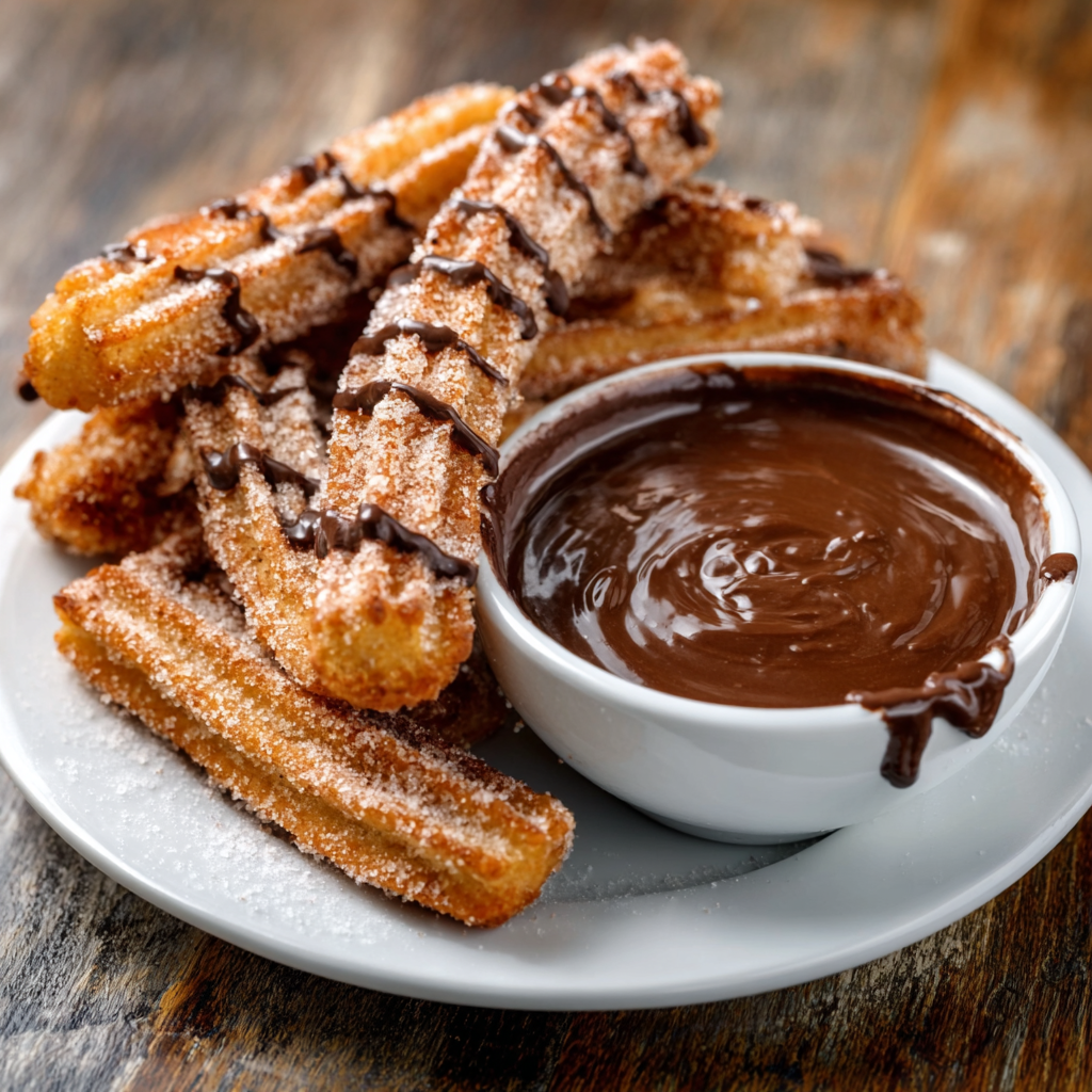 Churros con Chocolate