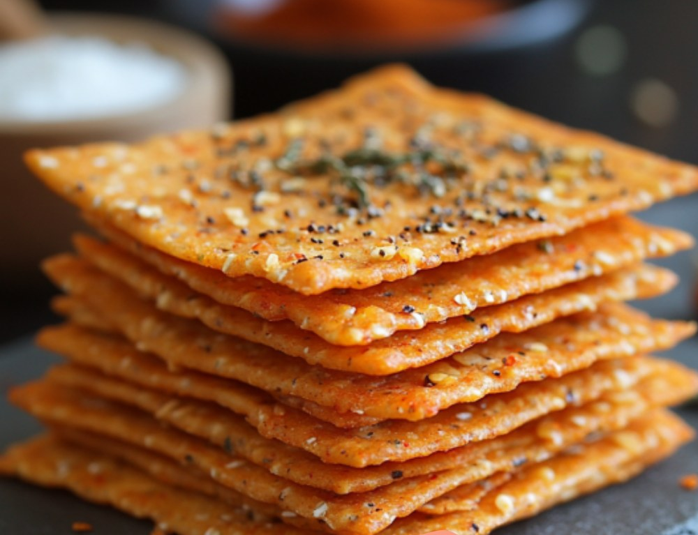 ¡Crackers de Zanahoria y Especias, el Snack Perfecto para Todos!